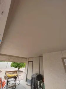 Ceiling drywall repair after by Arc Property Services