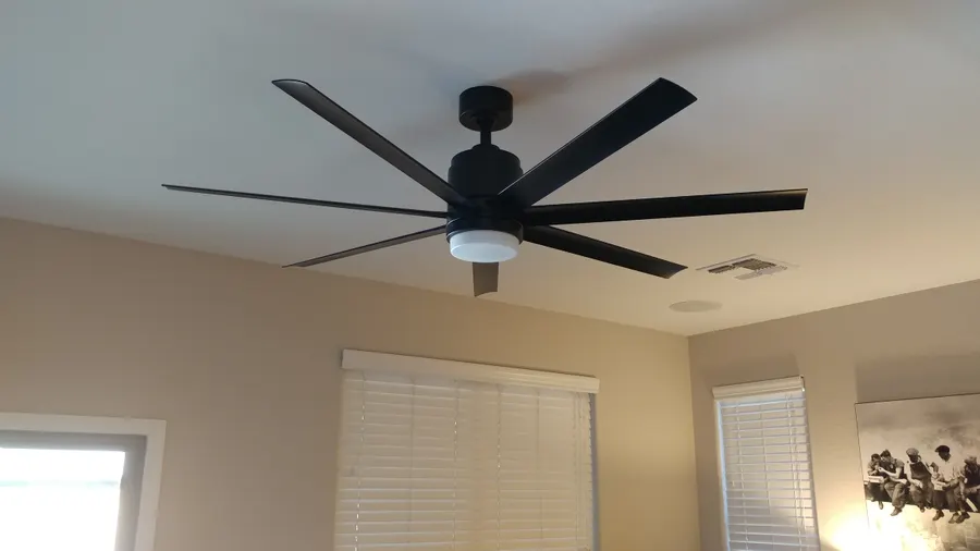 Ceiling fan install, White Mountains, AZ