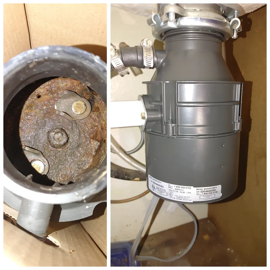 Garbage disposal replacement, White Mountains, AZ
