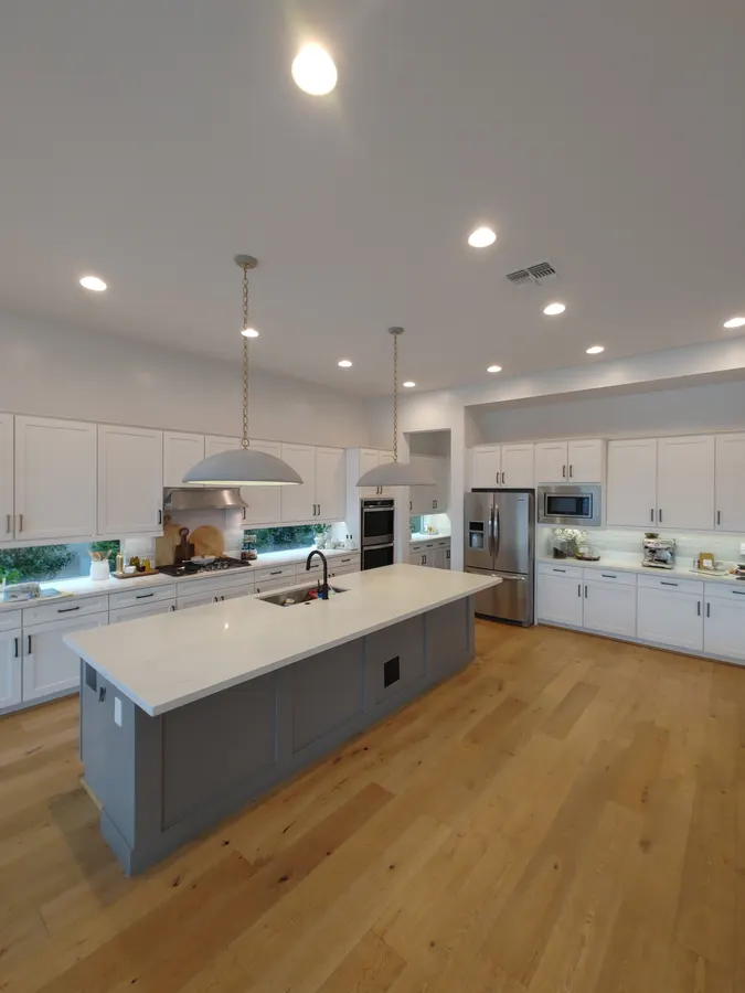Kitchen remodel, large island, White Mountains, AZ