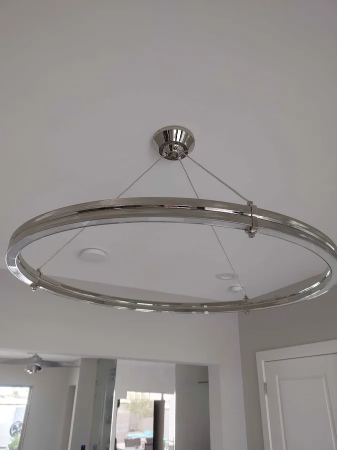 Light fixture install, White Mountains, AZ