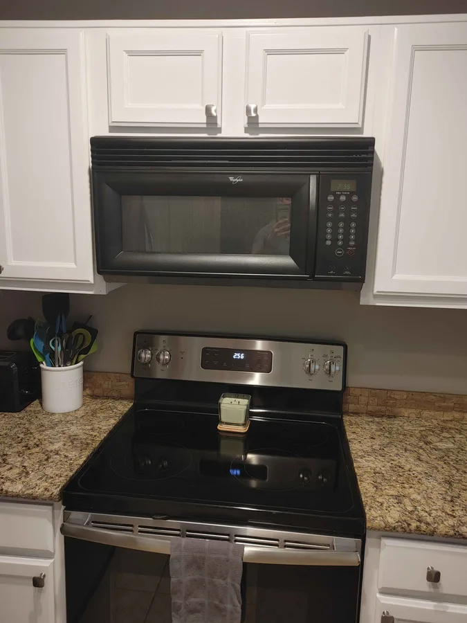 Range and microwave install, White Mountains, AZ