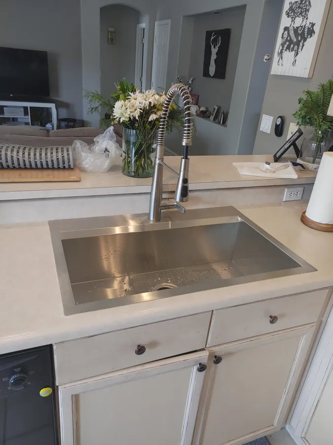 Sink and faucet replacement, White Mountains, AZ